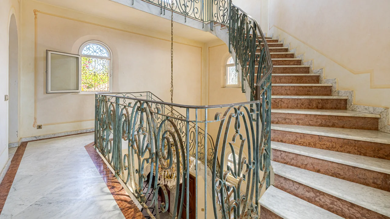Le palier et l’escalier